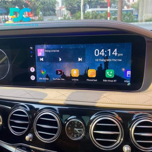 Thông tin cơ bản về màn hình Android xe Mercedes