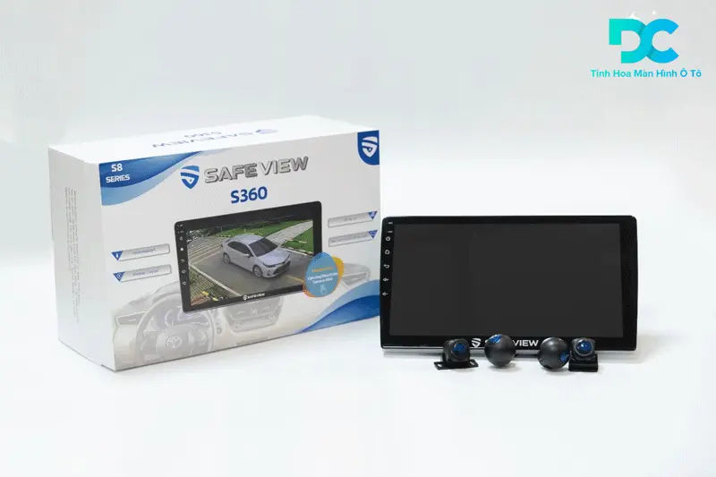 Màn hình ô tô Safeview cấu hình mạnh đáp ứng tốt nhu cầu giải trí 