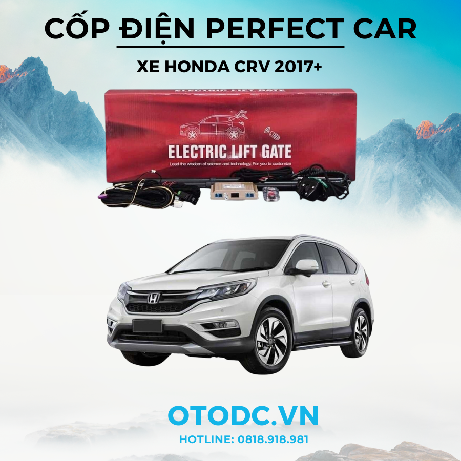 Cốp Điện Xe Honda CRV 2017+ Chính Hãng Perfect Car