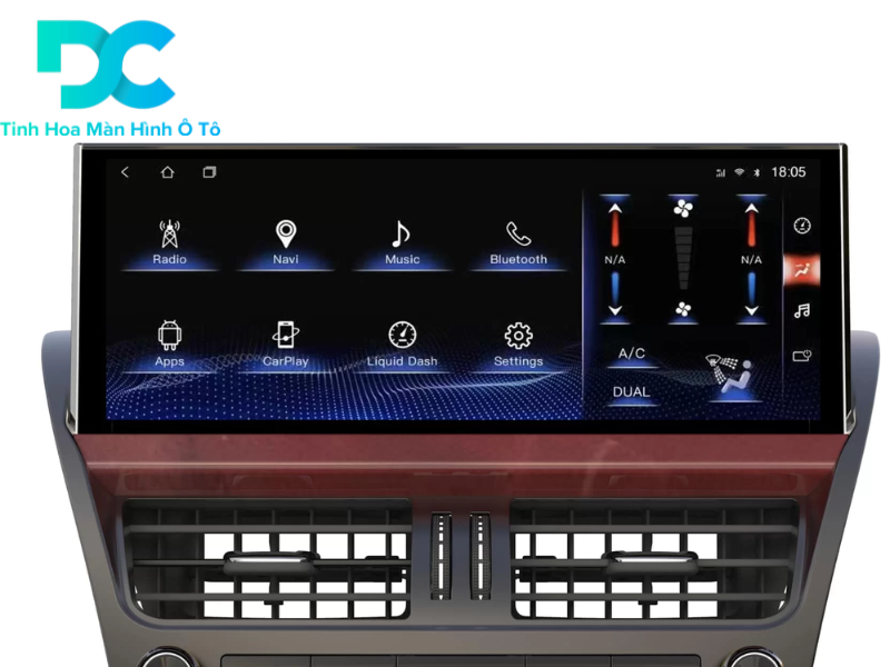 Các tính năng nổi bật của màn hình ô tô cho xe Lexus ES