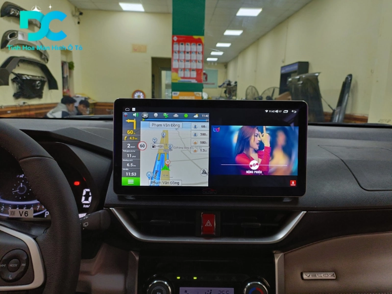 Màn hình android theo xe Veloz/ Avanza/ Raise Carfu S550S 12.1 inch sở hữu cấu hình mạnh mẽ, đáp ứng mọi nhu cầu sử dụng cho người dùng