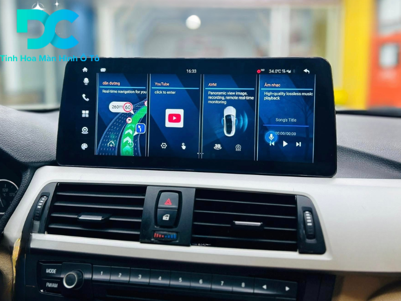 Nâng cấp màn hình Android cho BMW 3 Series giúp kết nối với các thiết bị ngoại vi