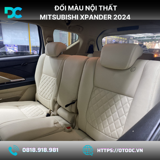 Đổi Màu Nội Thất Mitsubishi Xpander 2024 – Cải Thiện Chất Lượng, Gia Tăng Giá Trị Sử Dụng