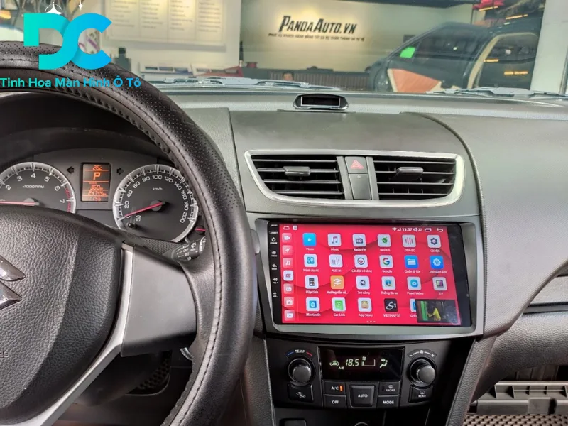 Quy trình lắp đặt màn hình ô tô cho xe Suzuki tại OTODC