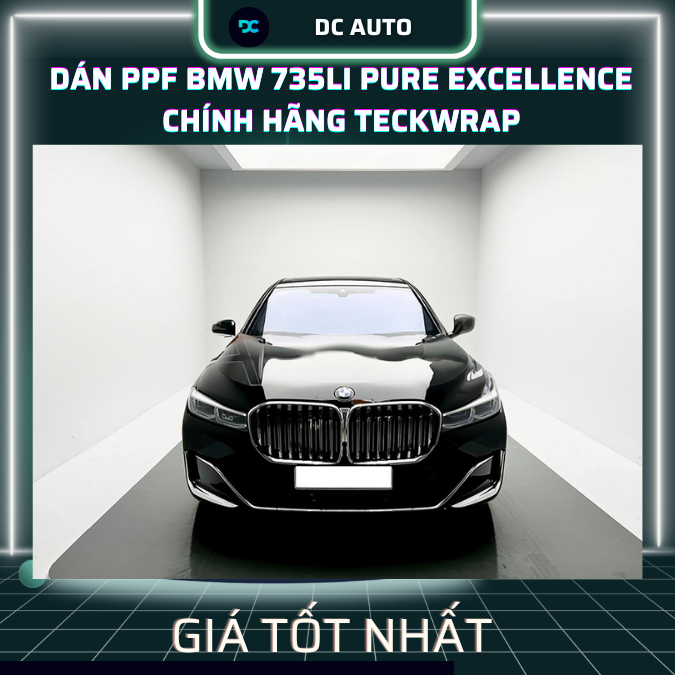 Dán PPF Ngoại Thất BMW 735Li Pure Excellence | Teckwrap