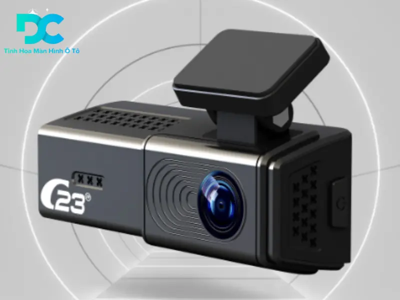Camera hành trình HTD C-23 độ phân giải 4K tích hợp tính năng ADAS
