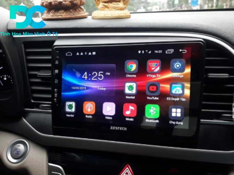 Nâng cấp màn hình ô tô cho xe Hyundai County