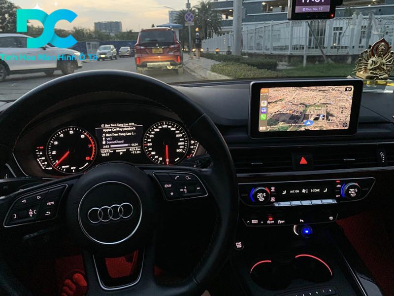 Các dòng màn hình ô tô cho xe Audi A4 uy tín
