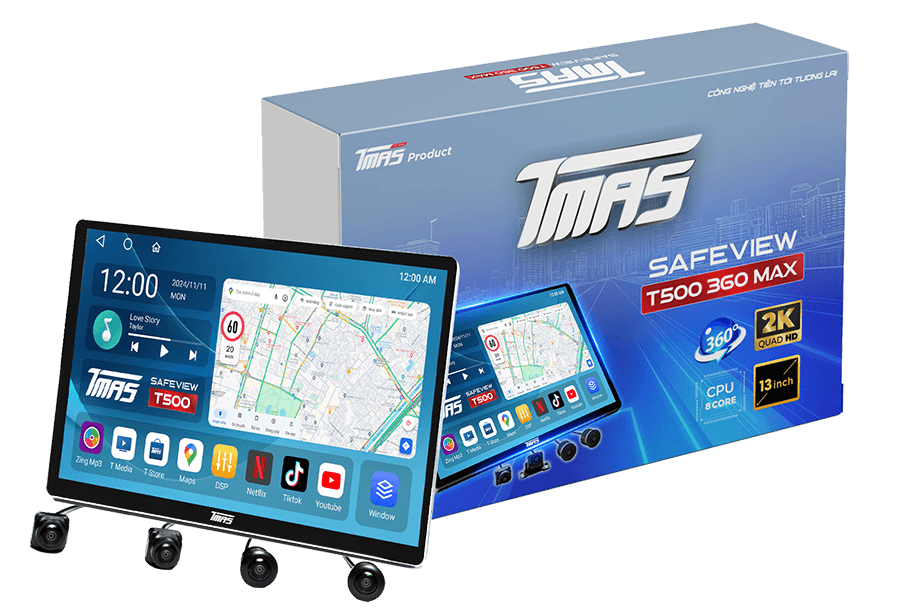 Màn hình Android TMAX Safeview T500 ( 9inch / 10inch )