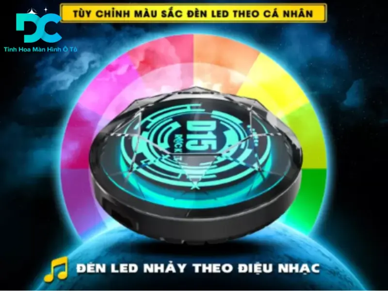 Màu sắc đèn LED đa dạng 