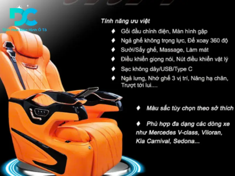 Ghế limousin CAST 4 