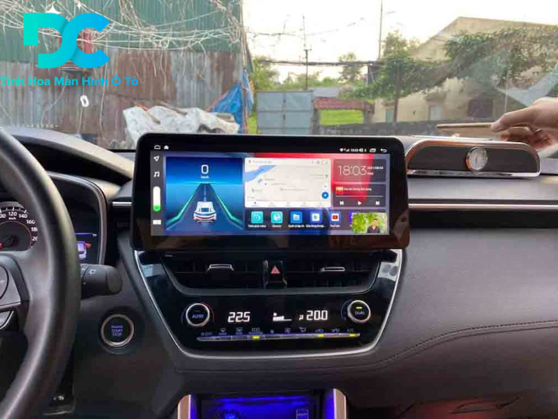 Quy trình lắp đặt màn hình ô tô cho xe giường nằm cao cấp tại OTO DC