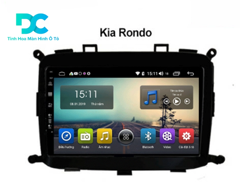lựa chọn màn hình kia rondo chính hãng