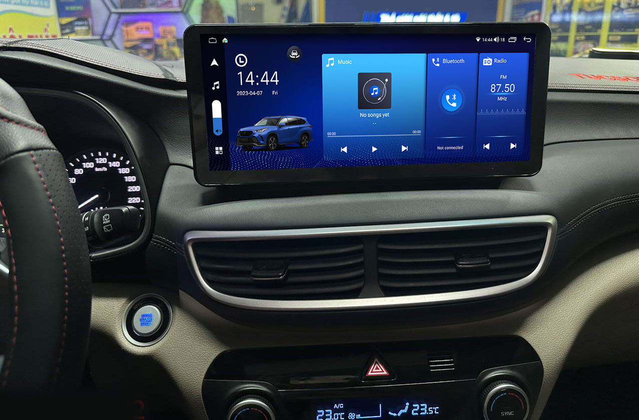 Màn hình theo xe Tucson 12.3inch 