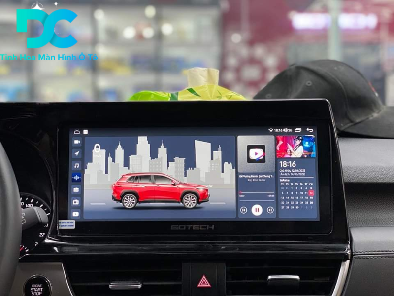 Các loại màn hình ô tô cho xe cẩu tự hành phổ biến