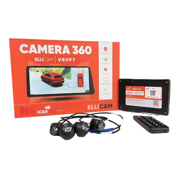 Camera  360 ELLICAM V6 dành cho xe điện Vinfast VF6, VF7