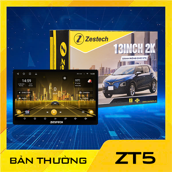 Màn  hình Android Zestech ZT5 dành riêng cho VF5