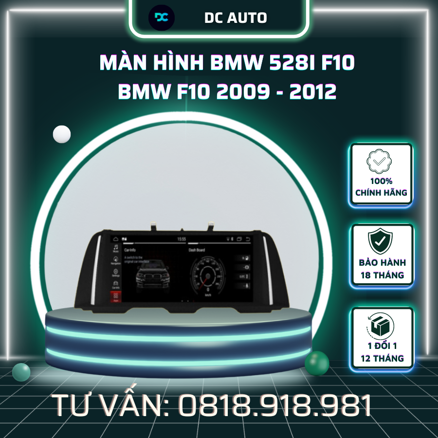 Màn hình BMW 528i F10 – BMW F10 2009 - 2012