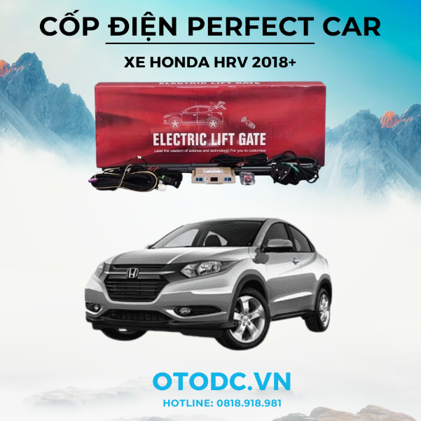 Cốp Điện Xe Honda Hrv 2018 + Hiệu Perfect Car 