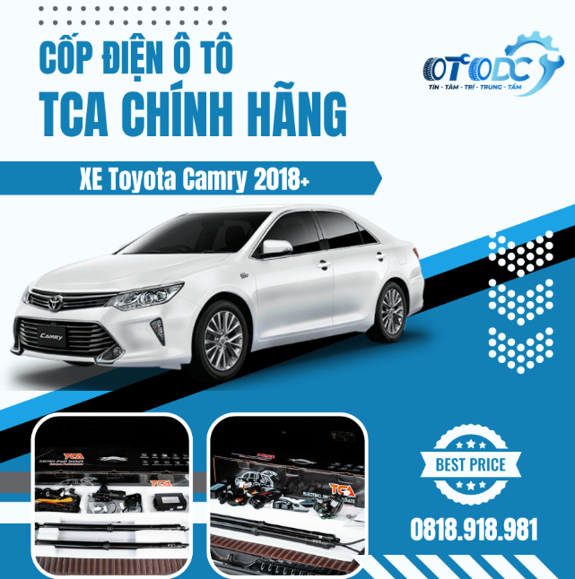 Cốp Điện Toyota Camry 2018+ Hiệu TCA