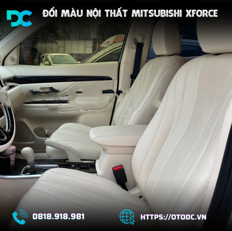 Đổi Màu Nội Thất Mitsubishi Xforce 2024 –  Bí Quyết Nâng Tầm Giá Trị Và Tuổi Thọ Xe