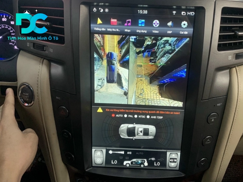 OtoDC - Nâng tầm đẳng cấp xế cưng với màn hình Android Lexus LX570