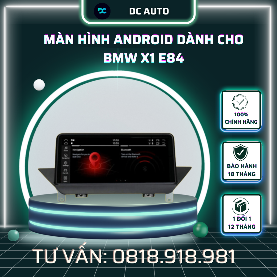 Màn hình Android Dành Cho BMW X1 E84