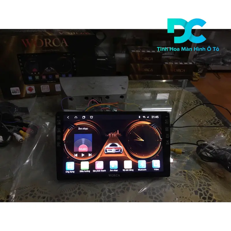 Màn hình ô tô Worca phân loại theo kích thước 9 inch và 10 inch