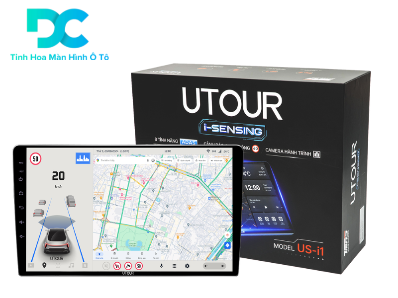 Màn hình tích hợp camera 360 và trang ứng dụng hiện đại