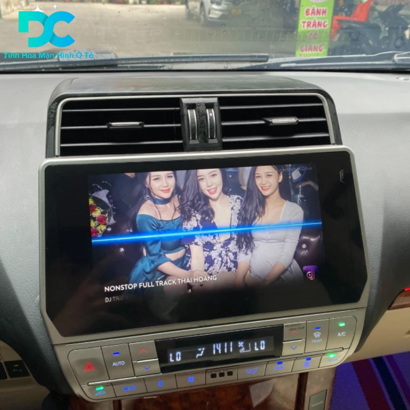 Màn hình Android 12.3 inch cho xe Toyota Prado có những tính năng gì?