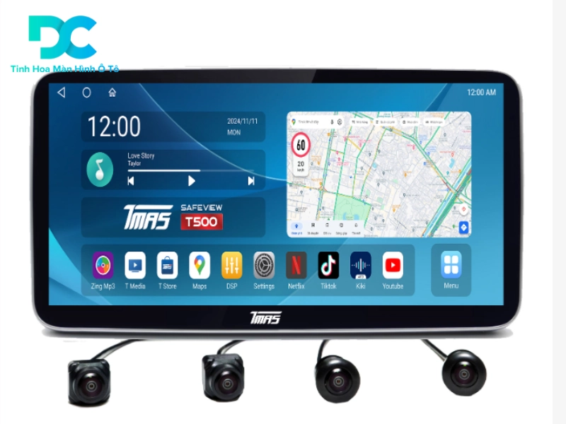Bảng giá của màn hình Android TMAS Safeview T500 2K