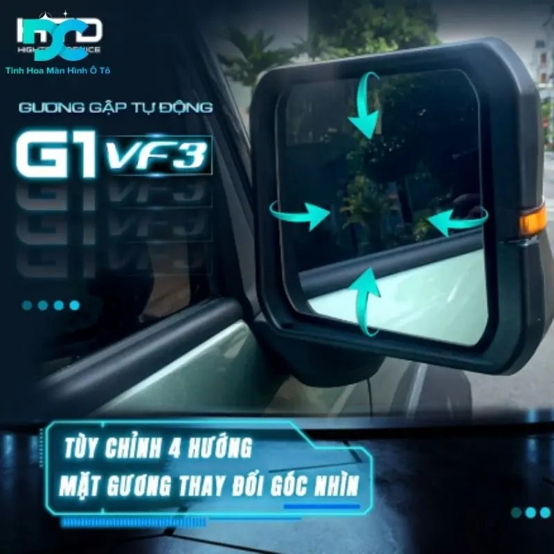 Gương gập điện tự động VF3 - G1 - HTD