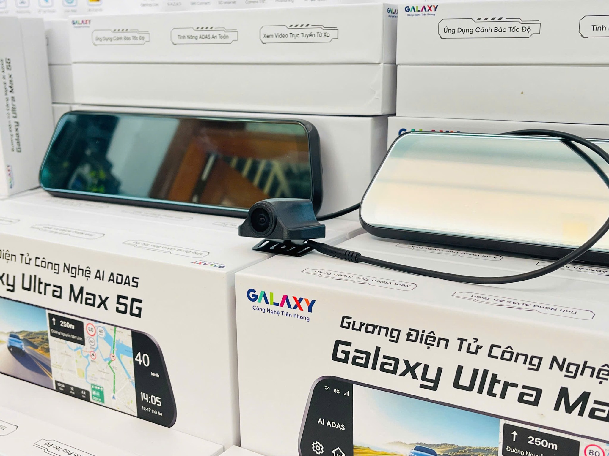 Camera  gương điện tử Galaxy Ultra Max 5G Plus công nghệ AI ADAS
