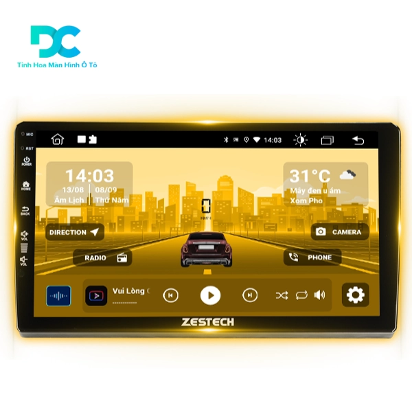 Màn hình Android xe Vios Zestech