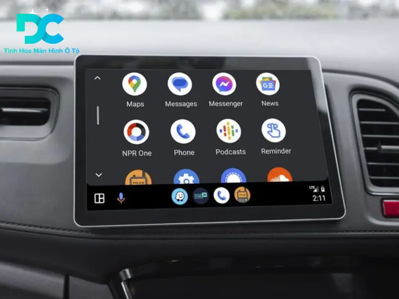 Lắp đặt màn hình Android cho xe Hyundai