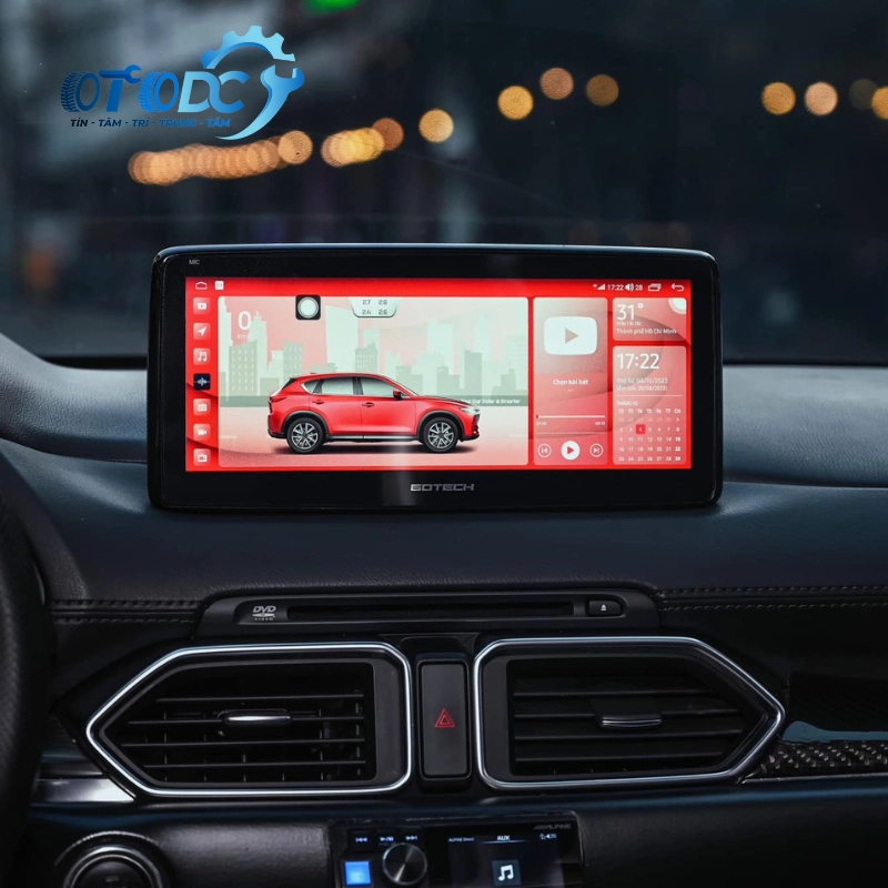 Màn hình Android GOTECH theo xe Mazda CX 5 - CX 8 2018- 2024 – 2 Hệ Điều Hành