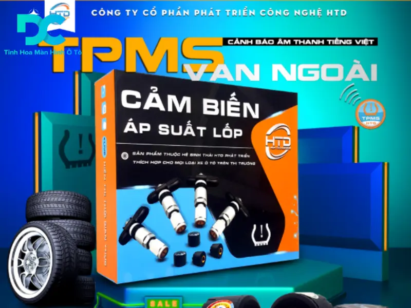 Cảm biến áp suất lốp van ngoài TPMS TP-D22