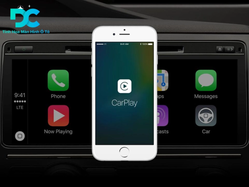 Lắp đặt màn hình ô tô có Apple CarPlay