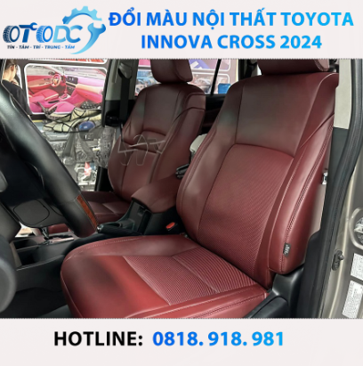 Đổi Màu Nội Thất Toyota Innova Cross 2024 – Nâng Tầm Giá Trị, Kéo Dài Tuổi Thọ Của Xe