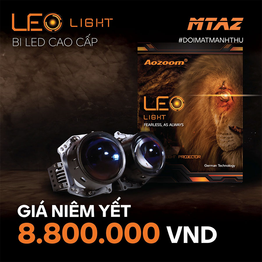 Bi led Aozoom LEO LIGHT CÔNG SUẤT 60/75W