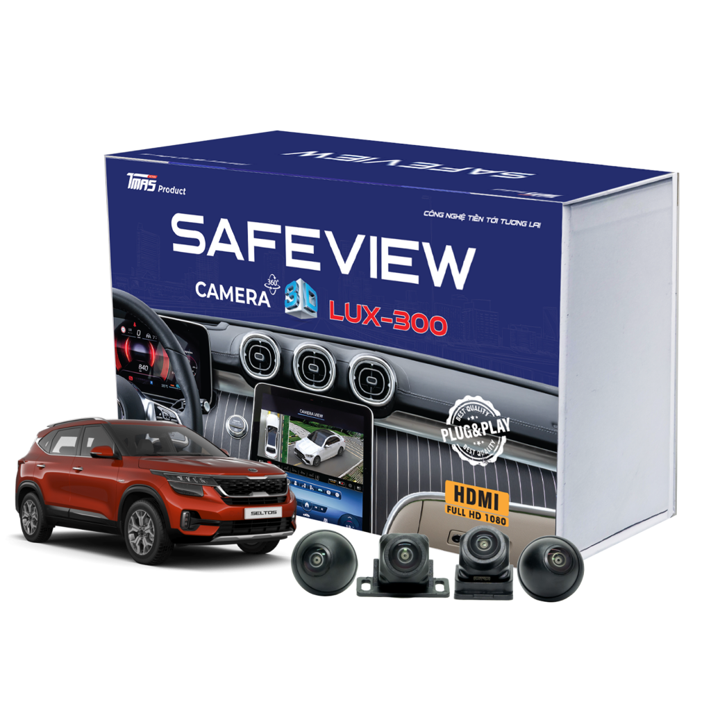 Camera 360 SAFEVIEW LUX - 300 dành riêng cho xe KIA